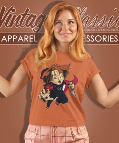 Chucky Houston Texans Halloween Women T Shirt