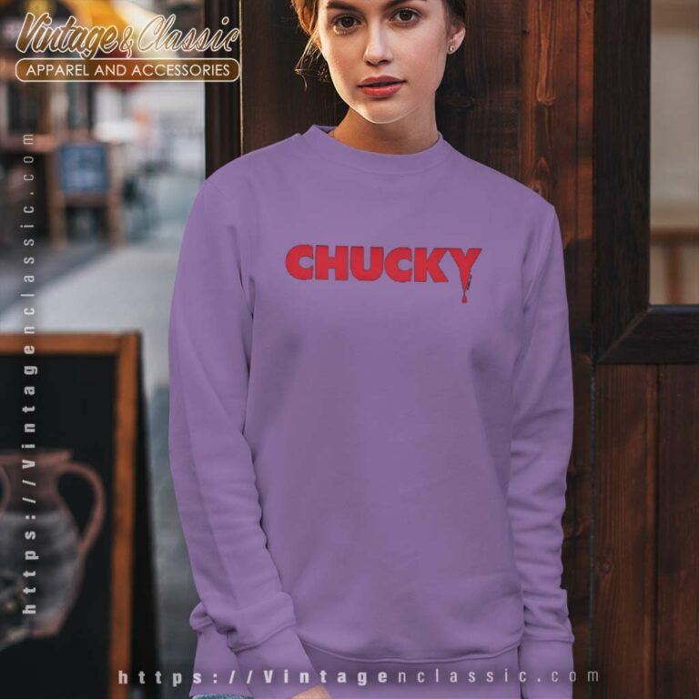 Chucky Logo Signature Shirt Sweatshirt Chucky Logo Signature Shirt Sweatshirt