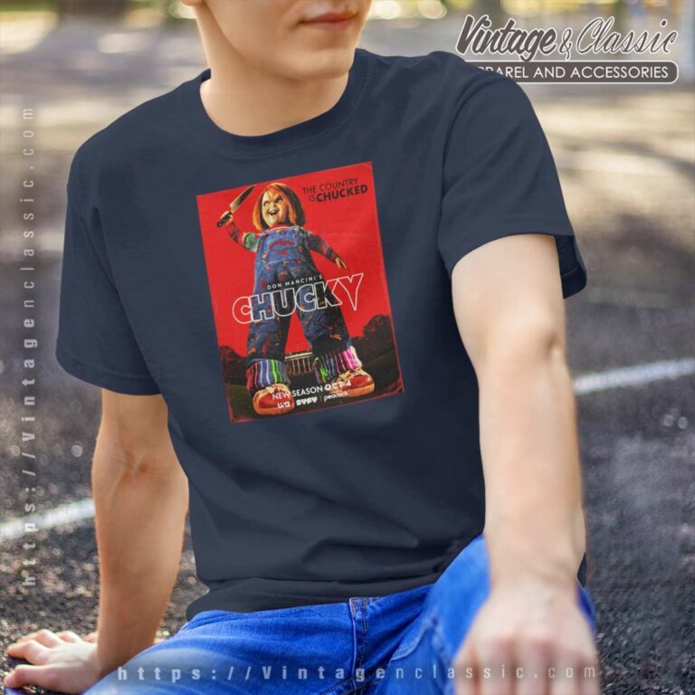 Chucky Season 3 Poster Shirt Chucky Childs Play T Shirt Chucky Season 3 Poster Shirt Chucky Childs Play T Shirt