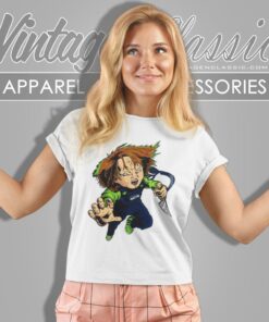 Chucky Seattle Seahawks Halloween Women T Shirt