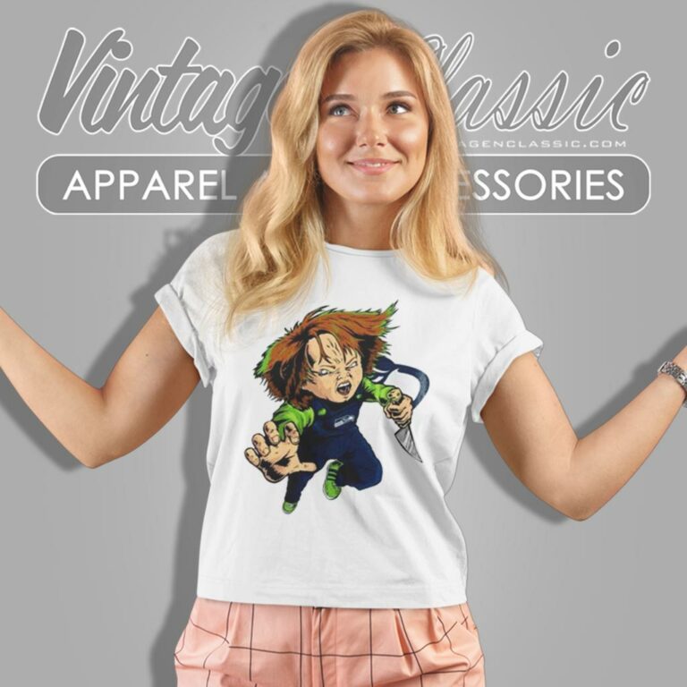 Chucky Seattle Seahawks Halloween Women T Shirt Chucky Seattle Seahawks Halloween Women T Shirt
