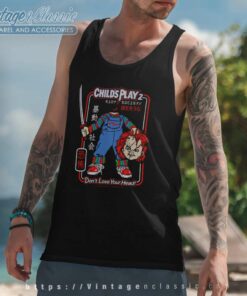 Chucky Shirt Childs Play 2 Riot Society Tank Top Racerback