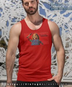 Chucky The Country Is Chucked Tank Top Racerback