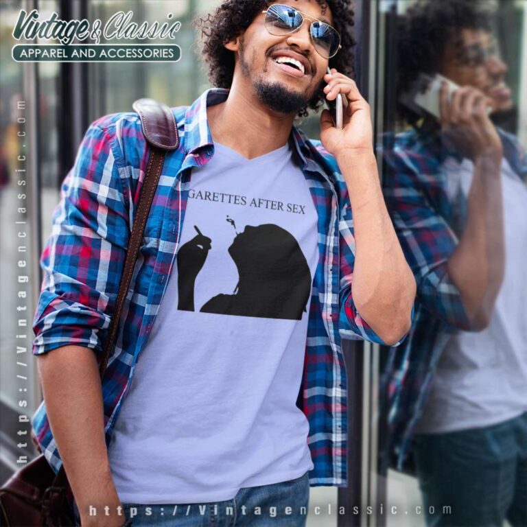 Cigarettes After Sex V Neck TShirt Cigarettes After Sex V Neck TShirt