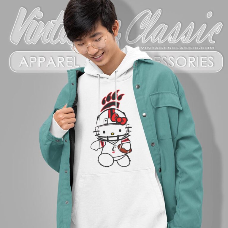 Cincinnati Bearcats Hello Kitty Hoodie Cincinnati Bearcats Hello Kitty Hoodie
