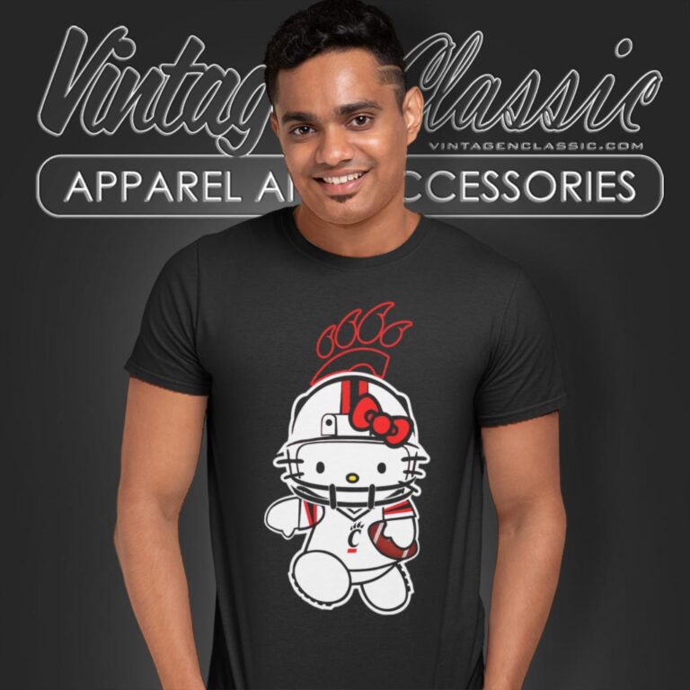 Cincinnati Bearcats Hello Kitty T Shirt Cincinnati Bearcats Hello Kitty T Shirt