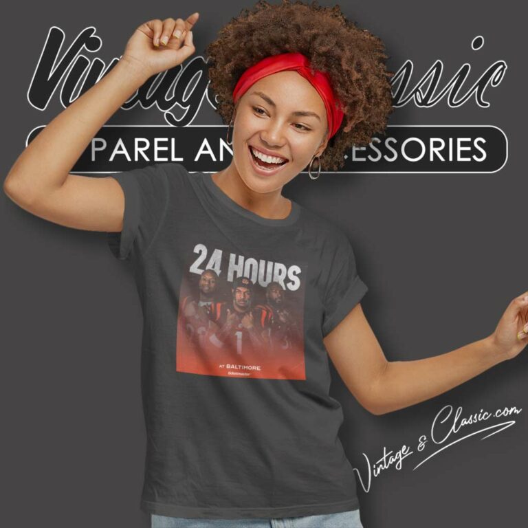 Cincinnati Bengals At Baltimmore Women TShirt Cincinnati Bengals At Baltimmore Women TShirt