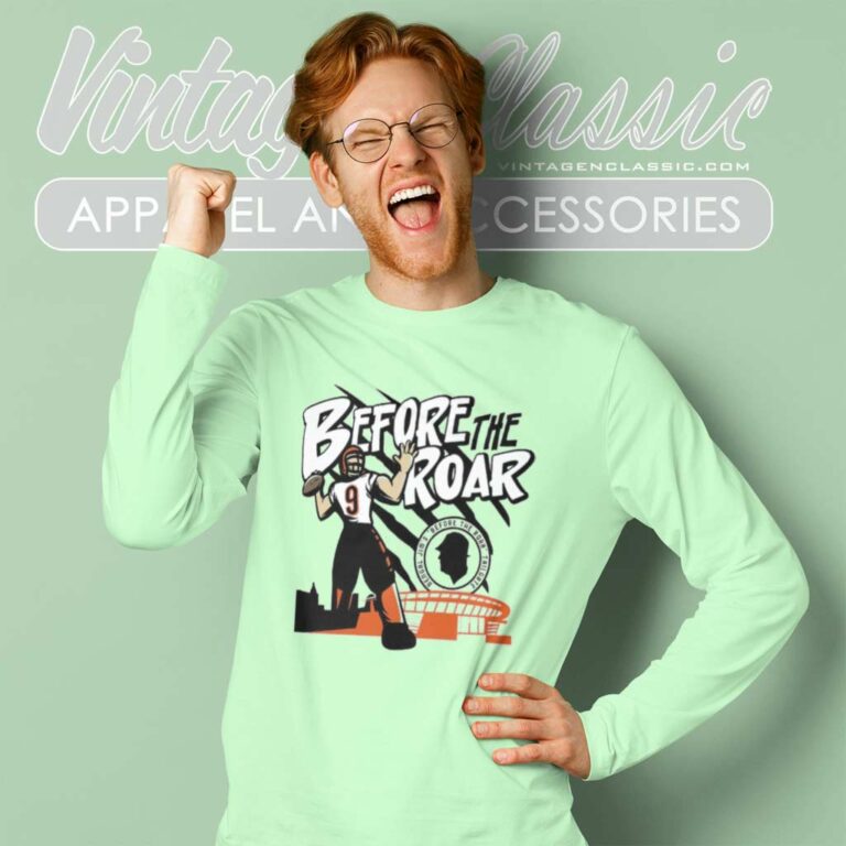 Cincinnati Bengals Before The Roar Ken Anderson Alliance Long Sleeve Tee Cincinnati Bengals Before The Roar Ken Anderson Alliance Long Sleeve Tee