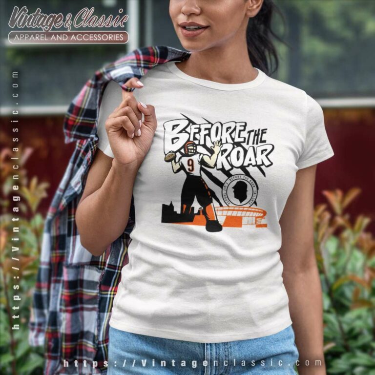 Cincinnati Bengals Before The Roar Ken Anderson Alliance Women TShirt Cincinnati Bengals Before The Roar Ken Anderson Alliance Women TShirt