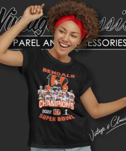 Cincinnati Bengals Champions 2022 Super Bowl Women T Shirt