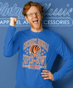Cincinnati Bengals Football Super Bowl Xxiii Long Sleeve Tee