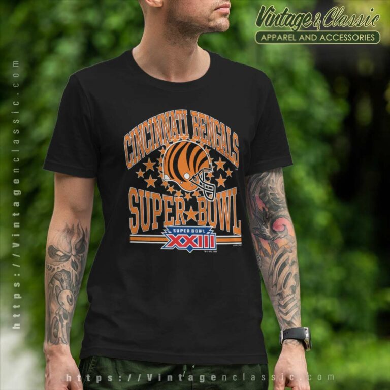 Cincinnati Bengals Football Super Bowl Xxiii T Shirt Cincinnati Bengals Football Super Bowl Xxiii T Shirt