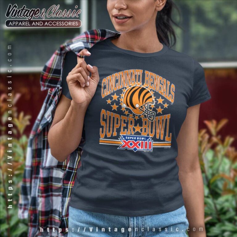 Cincinnati Bengals Football Super Bowl Xxiii Women TShirt Cincinnati Bengals Football Super Bowl Xxiii Women TShirt