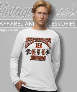 Cincinnati Bengals Grateful Dead Dancing Bears Long Sleeve Tee