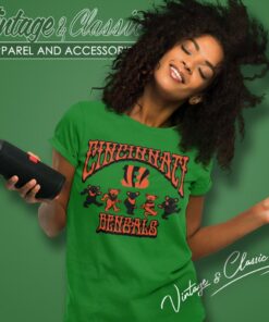 Cincinnati Bengals Grateful Dead Dancing Bears Women T Shirt