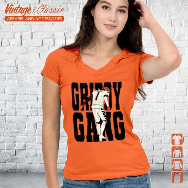 Cincinnati Bengals Griddy Gang Vneck Cincinnati Bengals Griddy Gang Vneck