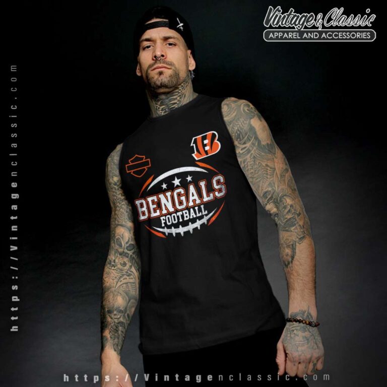 Cincinnati Bengals Harley Davidson Shirt Tank Top Cincinnati Bengals Harley Davidson Shirt Tank Top