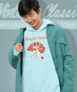 Cincinnati Bengals Haters Shut The Fuck Up Hoodie