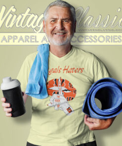 Cincinnati Bengals Haters Shut The Fuck Up V Neck TShirt