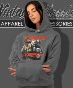 Cincinnati Bengals Horror Movies Characters Halloween Shirt Hoodie