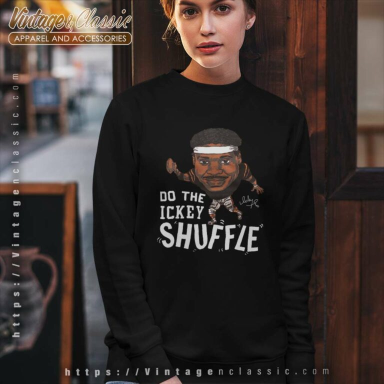 Cincinnati Bengals Ickey Woods Shuffle Homage Sweatshirt Cincinnati Bengals Ickey Woods Shuffle Homage Sweatshirt
