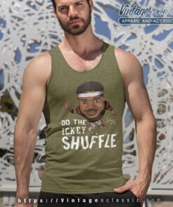 Cincinnati Bengals Ickey Woods Shuffle Homage Tank Top Racerback