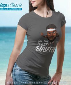 Cincinnati Bengals Ickey Woods Shuffle Homage Women TShirt