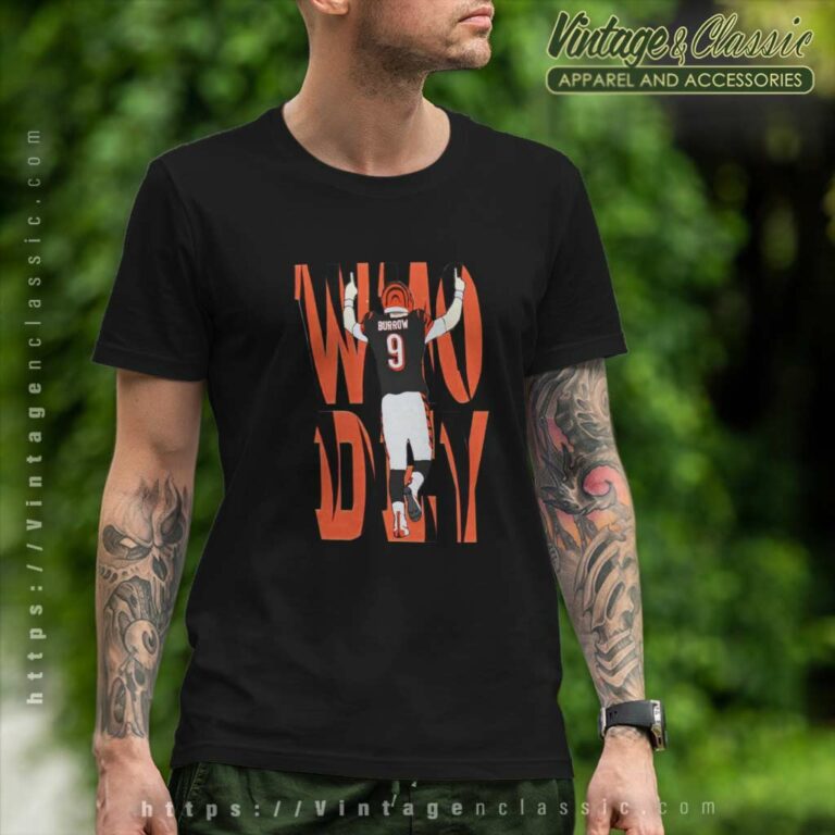 Cincinnati Bengals Joe Burrow Who Dey T Shirt Cincinnati Bengals Joe Burrow Who Dey T Shirt
