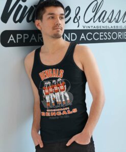 Cincinnati Bengals Kiss Dressed To Kill Tank Top Racerback