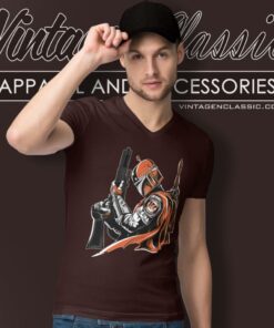 Cincinnati Bengals Mandalorian Star Wars V Neck TShirt