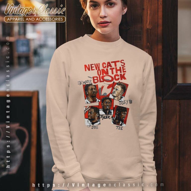 Cincinnati Bengals New Cats On The Block Sweatshirt Cincinnati Bengals New Cats On The Block Sweatshirt