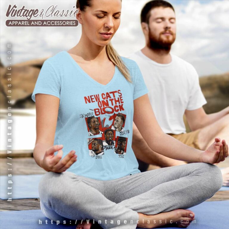 Cincinnati Bengals New Cats On The Block V Neck TShirt Cincinnati Bengals New Cats On The Block V Neck TShirt