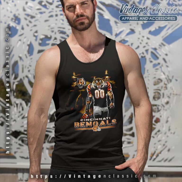 Cincinnati Bengals Nfl Football Player Tank Top Racerback Cincinnati Bengals Nfl Football Player Tank Top Racerback