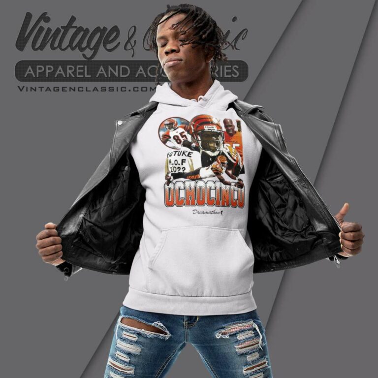 Cincinnati Bengals Ochocinco 85 Dreams Dreamathon Hoodie Cincinnati Bengals Ochocinco 85 Dreams Dreamathon Hoodie