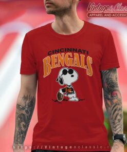 Cincinnati Bengals Snoopy T Shirt