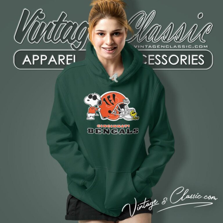 Cincinnati Bengals Snoopy Woodstock Hoodie Cincinnati Bengals Snoopy Woodstock Hoodie
