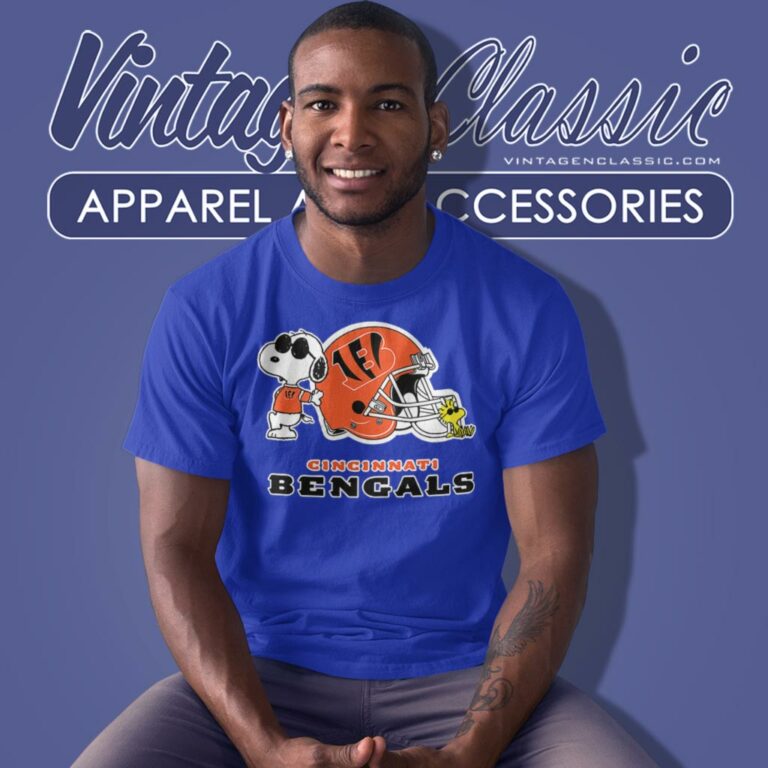 Cincinnati Bengals Snoopy Woodstock T Shirt Cincinnati Bengals Snoopy Woodstock T Shirt