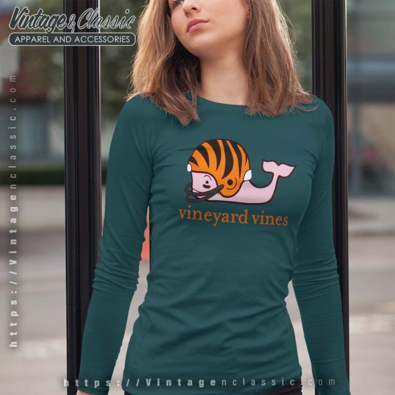 Cincinnati Bengals Vineyard Vines Longsleeves Cincinnati Bengals Vineyard Vines Longsleeves