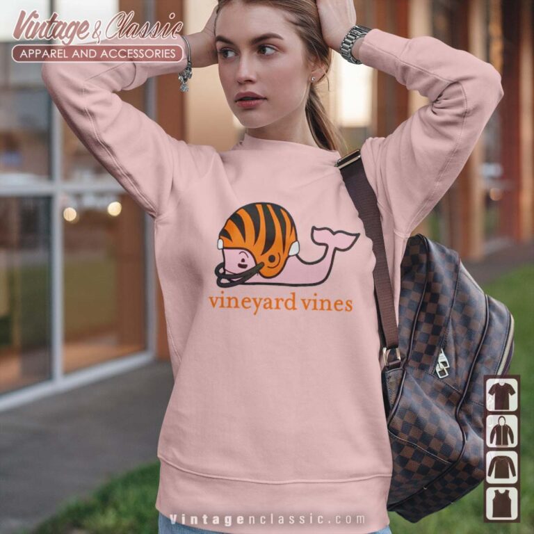 Cincinnati Bengals Vineyard Vines Sweetshirt Cincinnati Bengals Vineyard Vines Sweetshirt