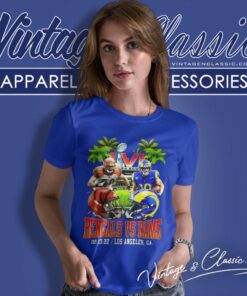 Cincinnati Bengals Vs Los Angeles Rams Super Bowl Women T Shirt
