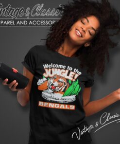 Cincinnati Bengals Welcome To The Jungle Tiger Women T Shirt