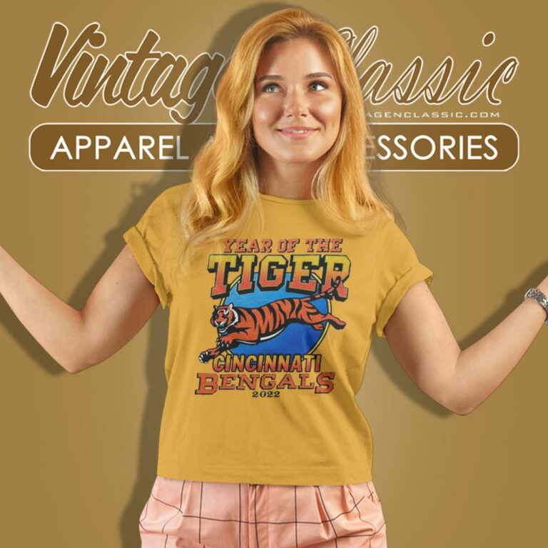 Cincinnati Bengals Year Of The Tiger 2022 Women T Shirt Cincinnati Bengals Year Of The Tiger 2022 Women T Shirt