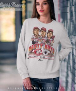 Cincinnati Reds Nasty Boys Caricature Sweatshirt
