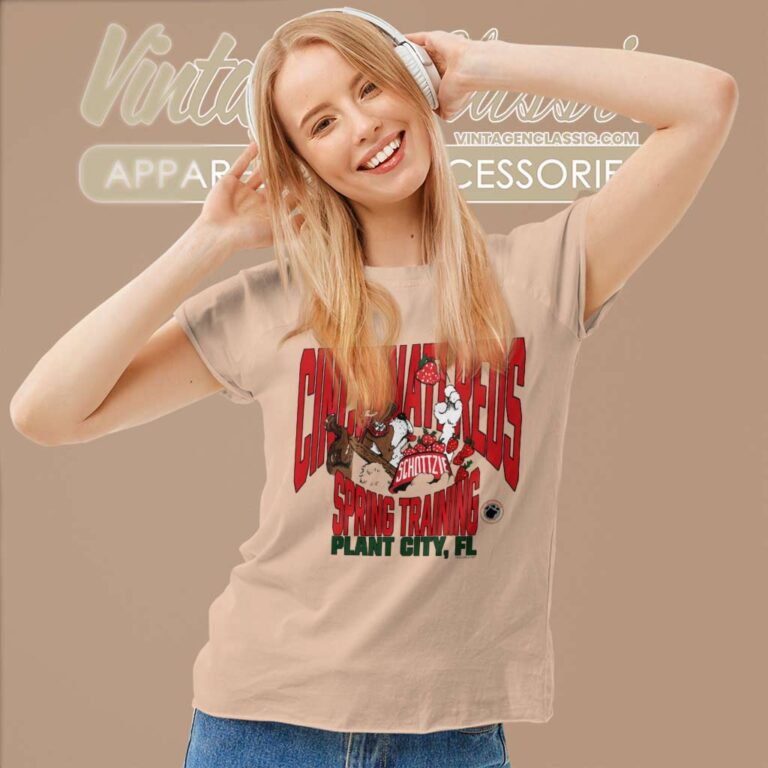 Cincinnati Reds Spring Training Plant City Women TShirt Cincinnati Reds Spring Training Plant City Women TShirt