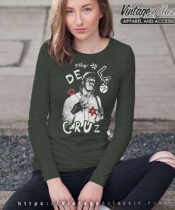 Cincy Elly De La Cruz Hand Sign Long Sleeve Tee