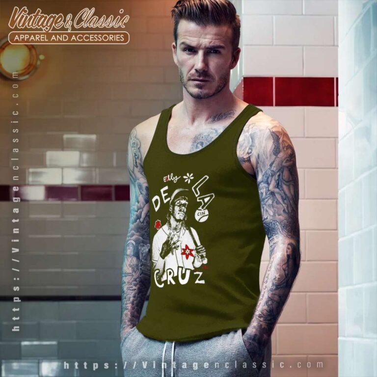 Cincy Elly De La Cruz Hand Sign Tank Top Racerback Cincy Elly De La Cruz Hand Sign Tank Top Racerback