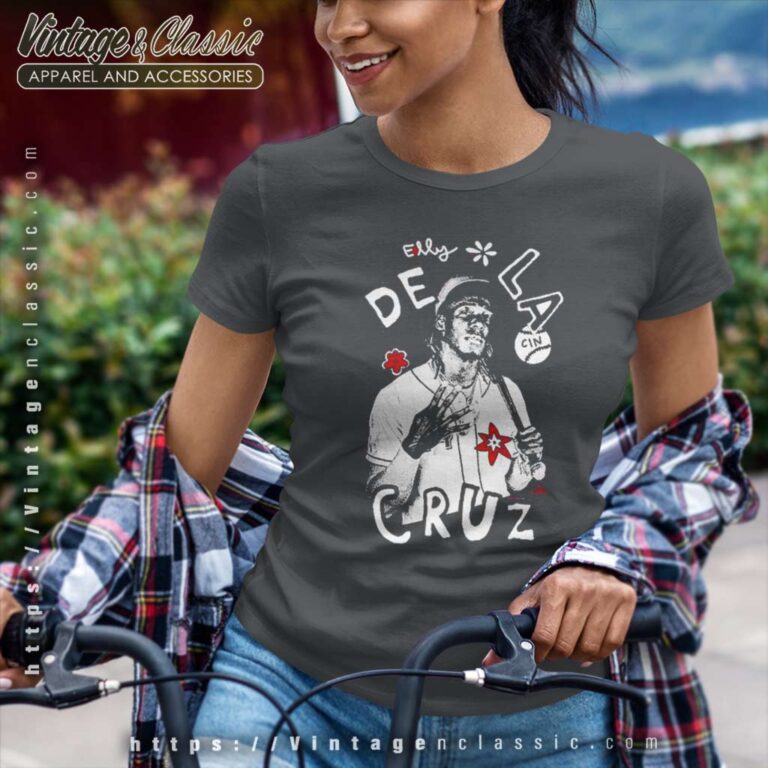Cincy Elly De La Cruz Hand Sign Women TShirt Cincy Elly De La Cruz Hand Sign Women TShirt
