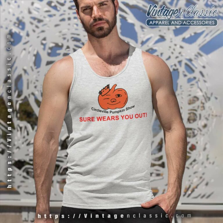 Circleville Ohio Pumpkin Show Halloween Tank Top Racerback Circleville Ohio Pumpkin Show Halloween Tank Top Racerback