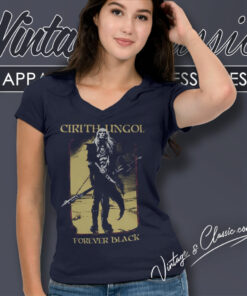 Cirith Ungol Shirt Forever Black V Neck TShirt