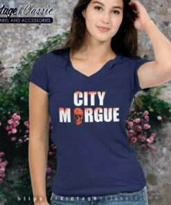 City Morgue Vlone Drip V Neck TShirt
